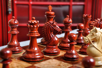 The Chesterfield Series Luxury Chess Pieces - 4.4