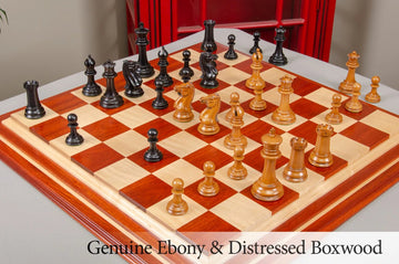 Genuine Staunton® x The Camaratta Collection - The Definitive Morphy Series Luxury Chess Pieces - 4.4
