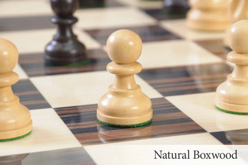 American Staunton Series Chess Pieces - 3.75