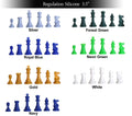 Replacement Plastic Chess Pieces