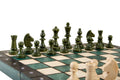 The Large Green Magnetic Chess Set