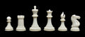 The Fischer Series Plastic Chess Pieces - 3.75