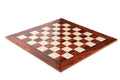 Santos Palisander & Bird's Eye Maple Standard Traditional Chess Board - Gloss Finish