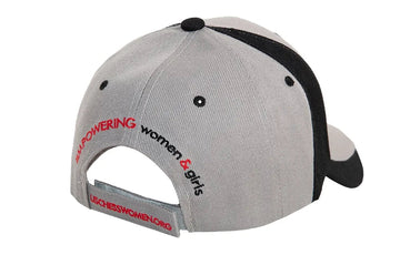 US Chess Women Baseball Hat - Gray & Black