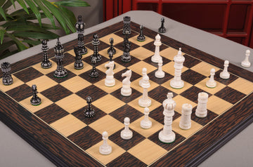 The Worthington Luxury Bone Chess Pieces - 4.0