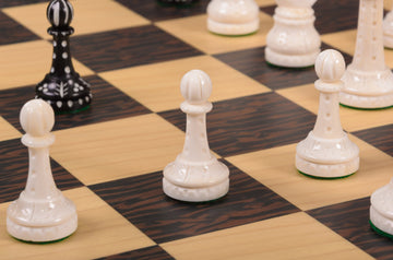 The Worthington Luxury Bone Chess Pieces - 4.0