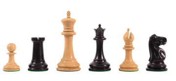 The Anderssen Luxury Chess Pieces - 4.4" King - From the Camaratta Collection