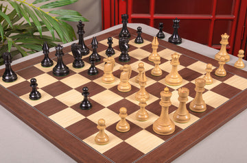 The British Chess Company Imperial Luxury Chess Pieces - 4.4