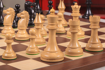 The British Chess Company Imperial Luxury Chess Pieces - 4.4