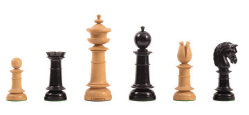 The (Classical) Northern Upright Luxury Chess Pieces - 4.5" King - From the Camaratta Collection