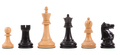 CLEARANCE - The Fischer Spassky 1972 Series Commemorative Chess Pieces - 3.75" King