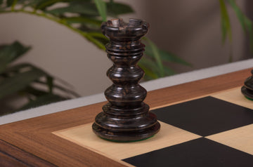 The Savano Series Artisan Wood Chess Pieces - 4.4