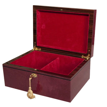 Signature Premium Chess Box - Redwood Burl