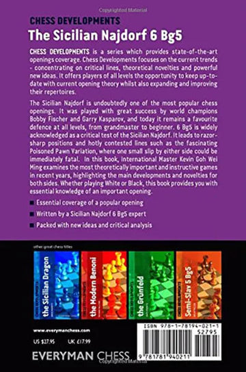 SHOPWORN - Chess Developments -  Sicilian Najdorf 6. Bg5