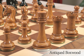 The Imperial Collector Series Luxury Chess Pieces with Brass Weighting - 4.4
