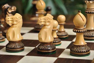 The Burnt Grandmaster Series Chess Pieces - 4.0