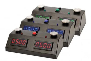 ZMart Fun II Digital Chess Clock with Wedge bag