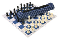Quiver Chess Set Combination and Single Weighted Regulation Pieces | Thin Mousepad Chess Board | Quiver Bag