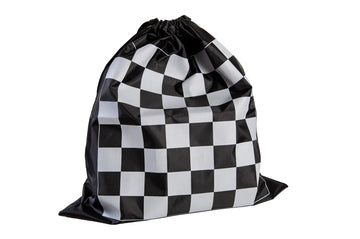 Regulation Tournament Chess Pieces and Cinch Chess Board Bag Combo - TRIPLE WEIGHTED