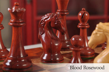 The Camaratta Collection - The Piatigorsky Cup Series Luxury Chess Pieces - 4.4