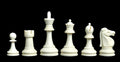 The Reykjavik Series Plastic Chess Pieces - 3.75