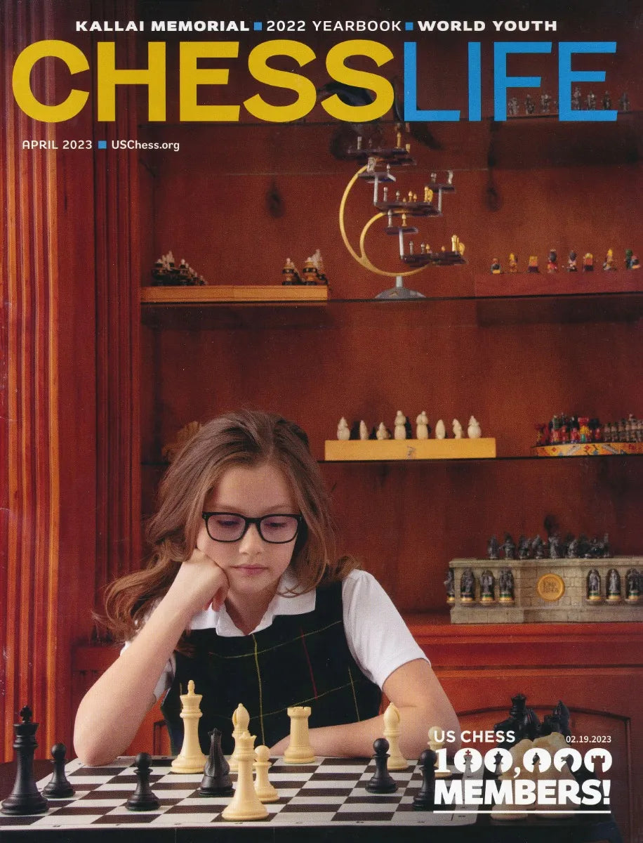 CLEARANCE - Chess Life Magazine - April 2023 Issue – House of Staunton