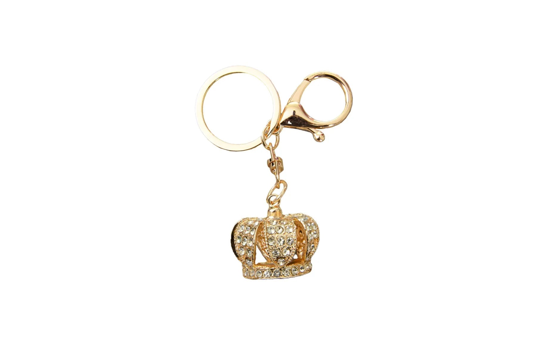 Metal King's Crown Keychain - 1
