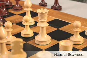 CLEARANCE - The Hungarian II Series Chess Pieces - 3.875