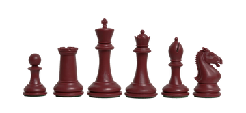 The Hastings Series Plastic Chess Pieces - 3.875