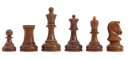 DGT Projects - Golden Rosewood Dubrovnik Chess pieces