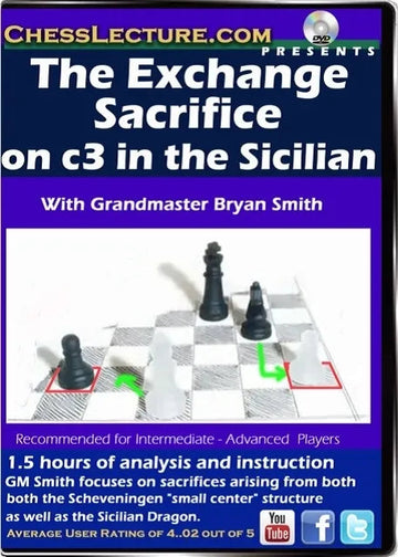 E-DVD The Exchange Sacrifice on c3 in the Sicilian - Chess Lecture - Volume 98