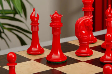 The Monmouth Luxury Bone Chess Pieces - 4.0