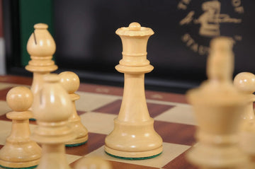 The Club Series Chess Set, Box, & Board Combination
