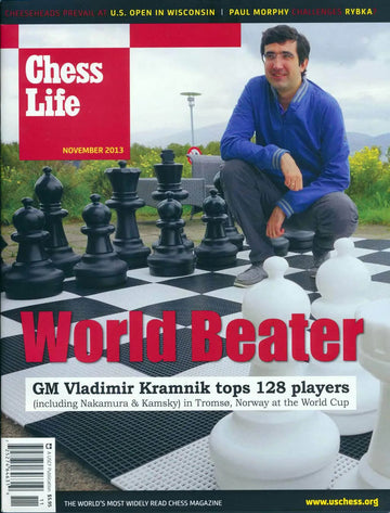 CLEARANCE - Chess Life Magazine - November 2013 Issue