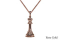 Caissa Collection Chess Pendant Necklace – KING