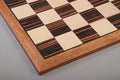 Macassar Ebony & Bird's Eye Maple Classic Traditional Double-Sided Chess Board