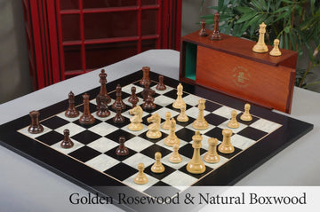The Reproduction of the Drueke Players Choice Series Chess Pieces - 3.75