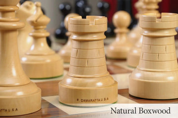 The Camaratta Collection - The Louis Persinger Series Chess Pieces - 3.6
