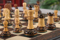 The Burnt Dubrovnik Series Chess Pieces - 3.75