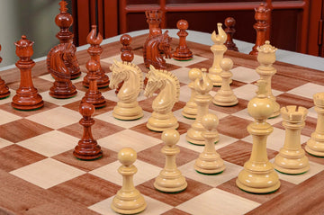 Sapele and Maple Signature Traditional Chess Board