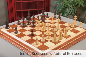 The Camaratta Collection - The Piatigorsky Cup Series Luxury Chess Pieces - 4.4