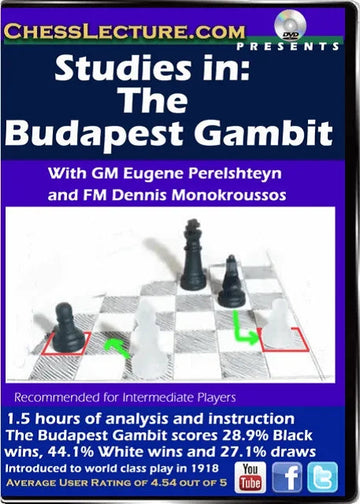 Studies in: The Budapest Gambit - Chess Lecture - Volume 131