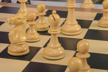 The Fischer Series Luxury Chess Pieces - 4.4