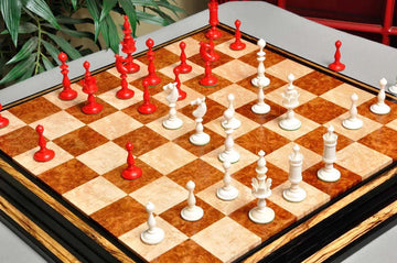 The Selenus Luxury Bone Chess Pieces - 4.0