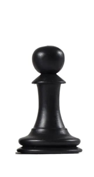Big Knight Series Pieces - Black Pawn