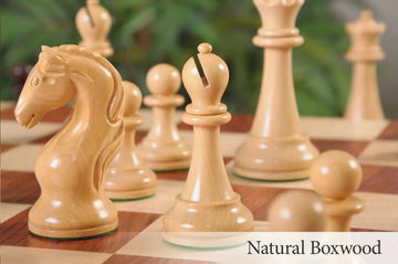 The Camaratta Collection - The Piatigorsky Cup Series Luxury Chess Pieces - 4.4
