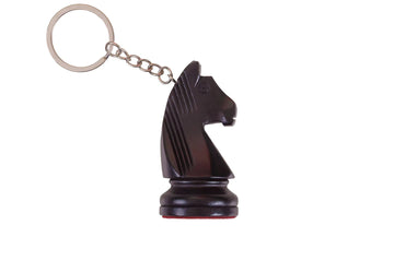 Wooden Chess Pieces Keychain