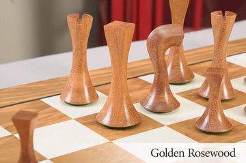 The Moderne Series Chess Pieces - 3.75