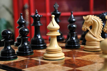 The Preston Series Luxury Chess Pieces - 4.4
