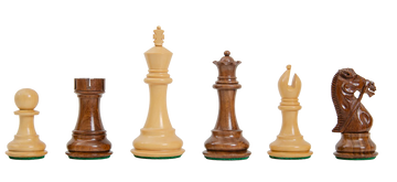 The Supreme Bridle Series Chess Pieces - 4.0" King